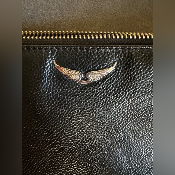 ZADIG & VOLTAIRE zipped wristlet. NWT & wrappings.Not mini.BLK LTR. Measure ⬇️ - Picture 5 of 8
